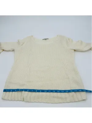 Gap Alpaca Blend Sweater Ivory Beige Size M thumbnail 7