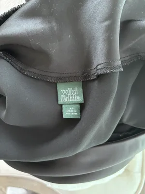 Wild Fable satin strapless mini dress thumbnail 6