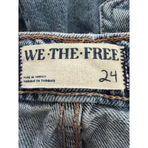Free‎ People We The Free Tinsley Baggy High Rise Straight Leg Jeans Women's 24 thumbnail 12