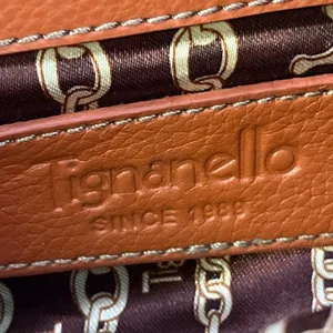 Tignanello Women's Orange Leather Purse/Shoulder Bag SKU 5291 thumbnail 6