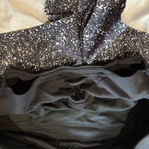 Lululemon Speed Short Mini Splatter White Black thumbnail 4