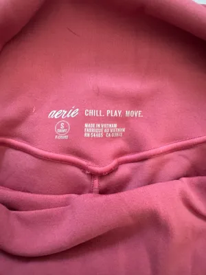 Aerie Coral Leggings with Mesh Detail thumbnail 4