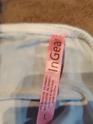 Ingear Teal Green and White Halter Mini Dress thumbnail 2