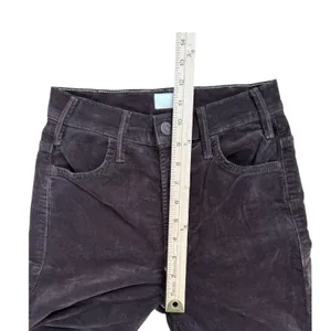 MOTHER The‎ Hustler Ankle Fray Corduroy Pants Hopscotch Brown High Rise Flare 25 thumbnail 11
