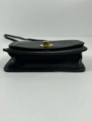 Coach Vintage Mini Black Turnlock Belt Bag NWT thumbnail 10