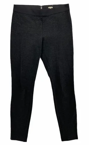 J. Crew Charcoal Stretch‎ Mid Rise Pixie Pant Seamed Skinny Exposed Zipper thumbnail 1