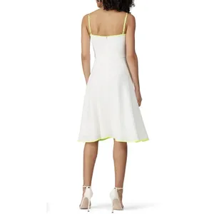 Black Halo White Quill Dress Size 6 thumbnail 3