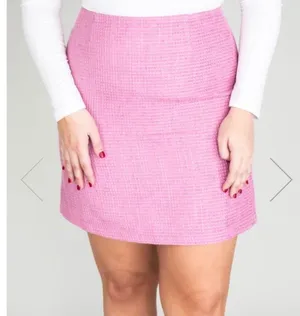 Pink Lily Pink Pencil Mini Skirt - Small Brand new without tags thumbnail 2