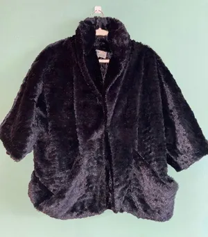 faux fur jacket thumbnail 1