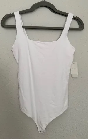 White Bodysuit Abercrombie thumbnail 1