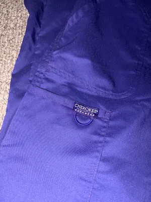 Cherokee Scrub Pants purple thumbnail 2