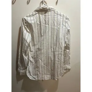 Anthropologie Eva Franco NWT Small Women Striped Front Tie Button Down Shirt thumbnail 5