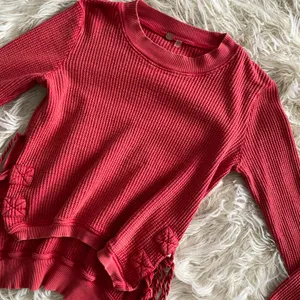 Free People One Red Long Sleeve thumbnail 1
