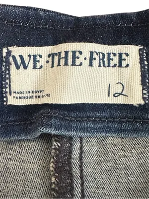 Free People We The Free Layla Denim Miniskirt Size 12 thumbnail 5