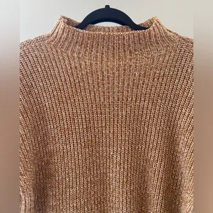 cupcakes & cashmere - NWT! 100% Cotton Scoop Turtleneck Sweater - Size M thumbnail 3