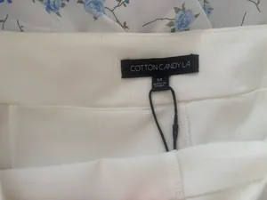 white mini skirt Size M thumbnail 2