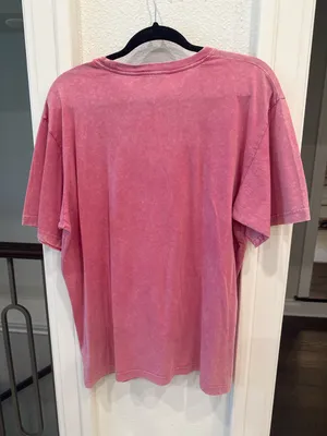 Zutter Beach Club Oversized Graphic Tee Pink Size Small NWT thumbnail 4