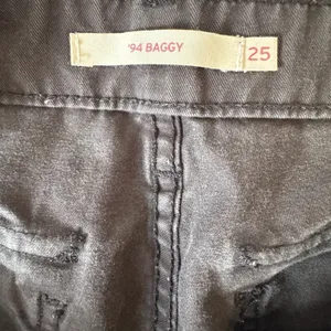 Levi's 94 Baggy Cargo Pants Gray‎ Women's 25x30 Utility Y2K Streetwear Grunge thumbnail 3