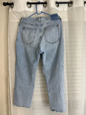 Short Abercrombie Jeans Ultra High-Rise 90s Straight Curve Love thumbnail 2
