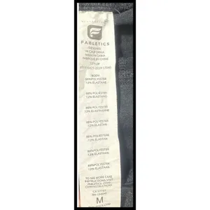 Fabletics Salar SuperHold Leggings Womens Medium Black Floral‎ Activewear thumbnail 3