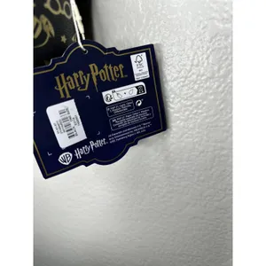 NEW Harry Potter Crossbody Bag Adults Small Black Faux Leather Logo Gold Icons thumbnail 7