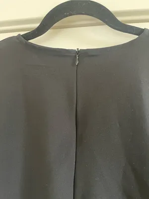 Women’s Albion Fit Front Tie Short Sleeve Top Black Size L thumbnail 6