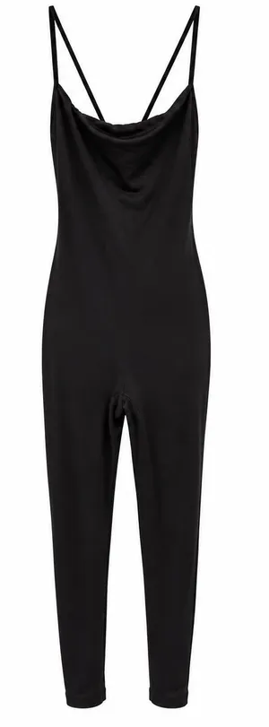NWT BUMPSUIT Farrah Black Tie Back Maternity Jumpsuit Size M thumbnail 1
