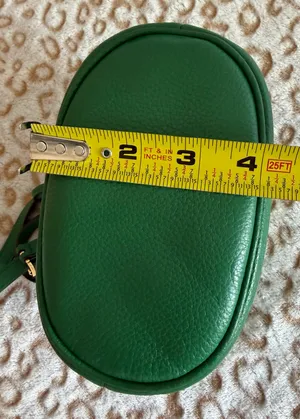 Michael Kors Bucket Bag Leather Mini Crossbody Esmerald Green Women's thumbnail 9