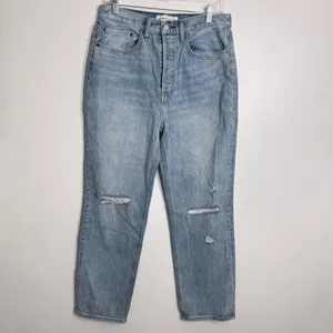 Aritzia Denim Forum The Joni High‎ Rise Loose Distressed Slouchy Size 29 x 29 thumbnail 3