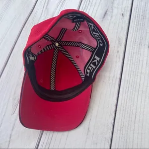 KLIM Snowmobile Motorcycle Baseball‎ Cap Hat Technical Reality One Size Elastic thumbnail 9