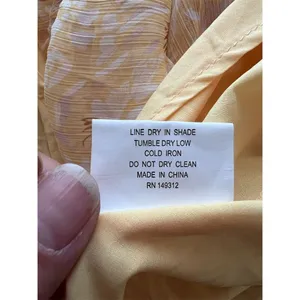 Saints + Secrets Yellow Floral Lace-Up Flare Sleeve Midi Dress Size 6 thumbnail 10