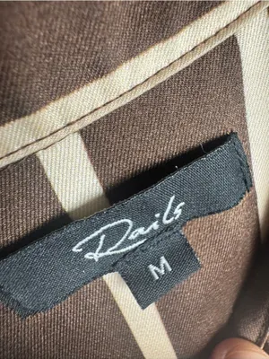 Rails Elias Shirt Brown Line Art M thumbnail 4