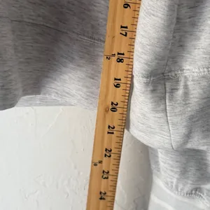 Athletic Works Womens Light Heather Gray Quarter‎ Zip Pullover Sweatshirt thumbnail 7