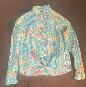Lauren Ralph Lauren Paisley Print Button-Down Shirt thumbnail 2