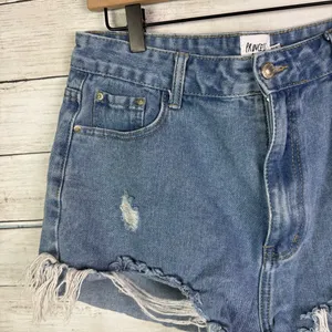 Princess Polly High Waisted Denim Shorts Size 10 thumbnail 4