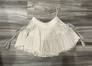 Aerie Cropped Tank Top thumbnail 1