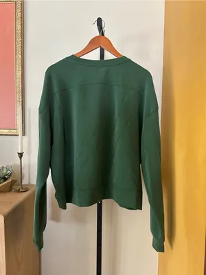 Zyia Solstice Sweatshirt Green‎ Crewneck Pullover Lounge Size XXL thumbnail 4