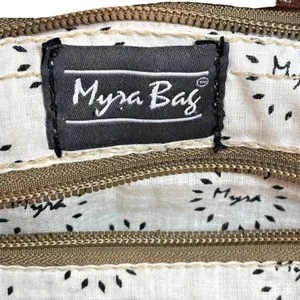 Myra Bag Beautiful Cow Hide Pocket Southwest Aztec Design Tote Bag Boho Western thumbnail 7