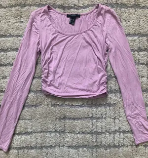 Forever 21 Lavender Crop Top thumbnail 3