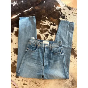 MOTHER Superior Denim In Tippy Top Frisky Flood in Crashing Size 29 thumbnail 3