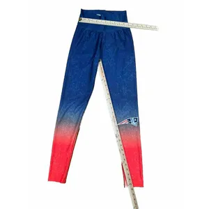 New England Patriots Womens‎ Leggings NFL Team Apparel Blue Red Small thumbnail 3