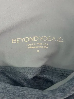 Beyond Yoga Spacedye In The Mix High Waisted 7/8 Yoga Leggings in Blue thumbnail 4
