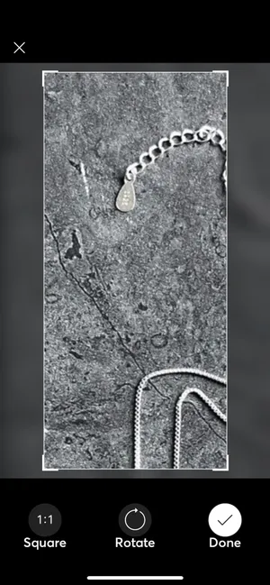 925 Stamped Solitaire Box Chain Necklace thumbnail 6