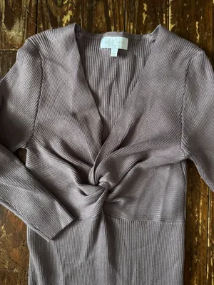 Sweater Dress Purple thumbnail 1