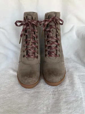 Sorel Women's Lexi Wedge Boots Khaki 7.5 thumbnail 3