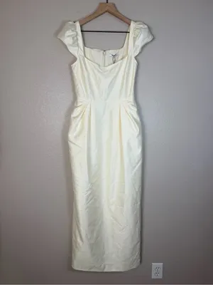 Maison Amory The Belmont Dress in Ivory Cream XXS NEW $369 Bride Bridal thumbnail 6