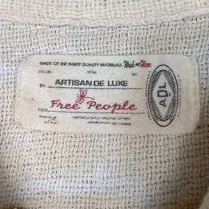 Free People Artisan De Luxe Light Pint Tie Dye Long Sleeve Button Up Shirt thumbnail 3