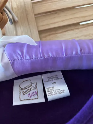 Purple 'Wicked Sweet' Long-Sleeve Top Large thumbnail 3