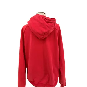 Ninety‎ Percent Organic Cotton Pullover Hoodie Red Relaxed Size Large thumbnail 8