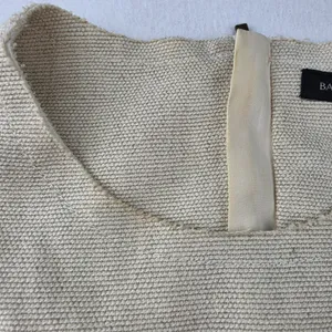 Banana Republic Beige Cotton Linen Peplum Sleeveless Dress Pockets Size 6 thumbnail 7